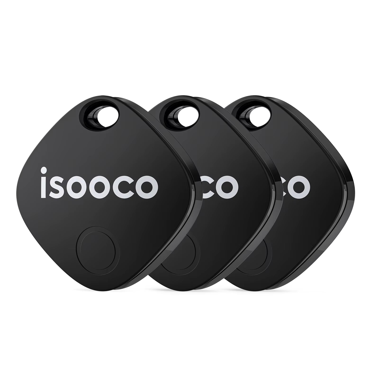 1/2/3/4Pcs  Mini Car Locator Anti-Lost Wallet Keychain Smart Tag Bluetooth Tracker Key Item Finder Use Find My (IOS Only)