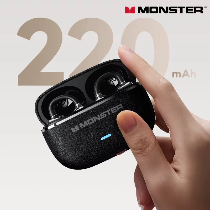 MQT65 OWS Bluetooth 6.0 Earphones Hifi Sound Quality HD Call Wireless Headphones Ear Clip Noise Canceling Sports Earbuds