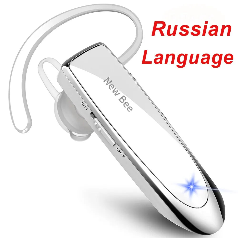 B41 Wireless Bluetooth 5.0 Earphones Hands-Free Mini Headset 22H Music Playing Earpieces with CVC 6.0 Mic for Iphones