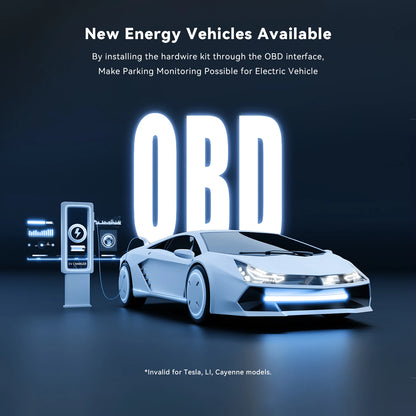 Dash Cam Smart OBD Hardware Kit Compatible with Models N1 Dual, N3 Pro, N5 Dual, Z50,Z60 Enable 24 Hours Parking Monitor