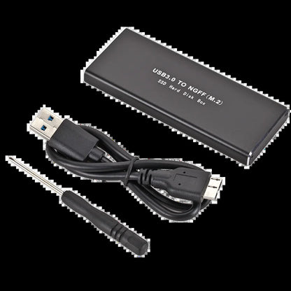 USB 3.0 to NGFF M.2 SSD External Hard Disk Drive HDD Box Support 2230 2242 2260 2280 Hard Disk USB 3.0 to M2 SSD Case