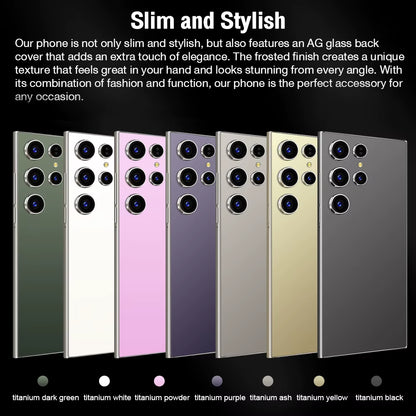 2026 HOT S26 Ultra NEW 7.3HD Global Edition Original Smart Dual Card 7800Mah Battery Facial Recognition Function