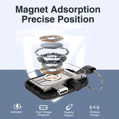 Fast Magnetic Watch Wireless Charger Power Bank for Apple Watch Serise 10 9 8 Dock Adapter Portable Charging for Iwatch Ultra 2