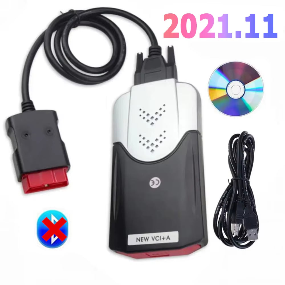 2026 TNESF DELPHIS ORPDC Obd2 Obd Scanner NEW VCI 2021.11 KEYGEN  Bluetooth with USB Car Truck Diagnostic Tools