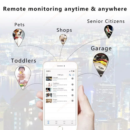 Smallest 1080P HD Mini Camera WIFI Smart Home IP Remote View Small Camcorder Built-In Battery Night Vision Invisible Espia Cam