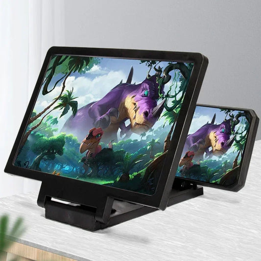 Screen Amplifier Folding Mobile Phone Magnifying Glass HD Stand Video Amplifier Bracket Enlarge Stand Eyes Protection