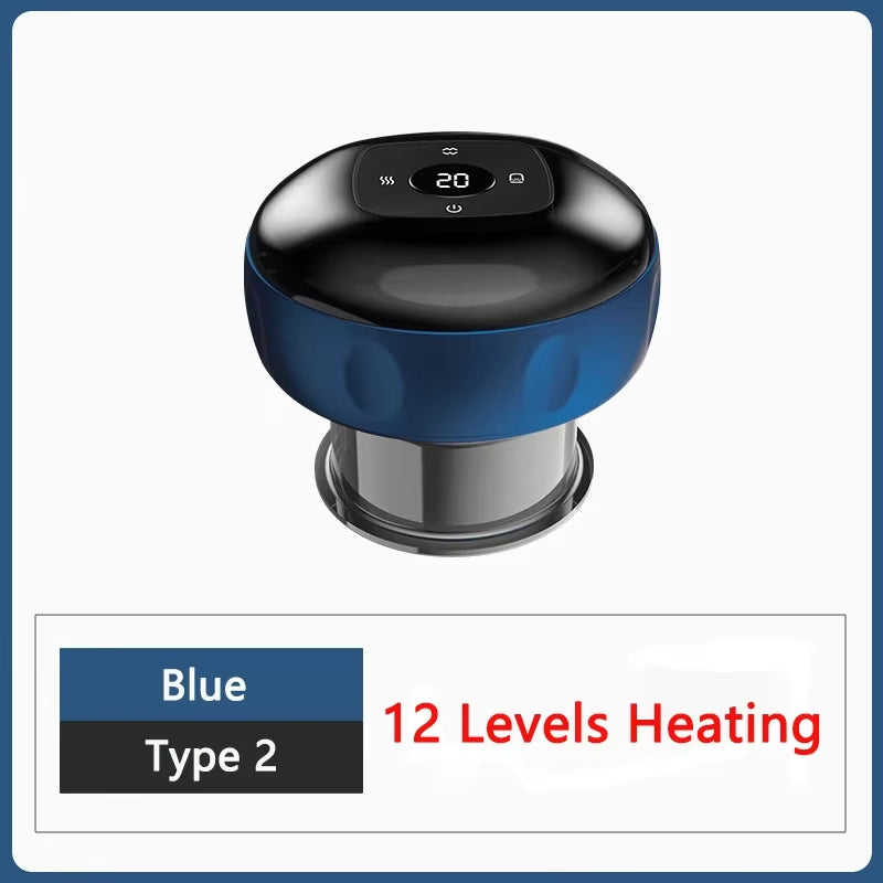 Electric Vacuum Cupping Massage Body Suction Cups anti Cellulite Therapy Massager Beauty Health Guasha Scraping Fat Burning Slim