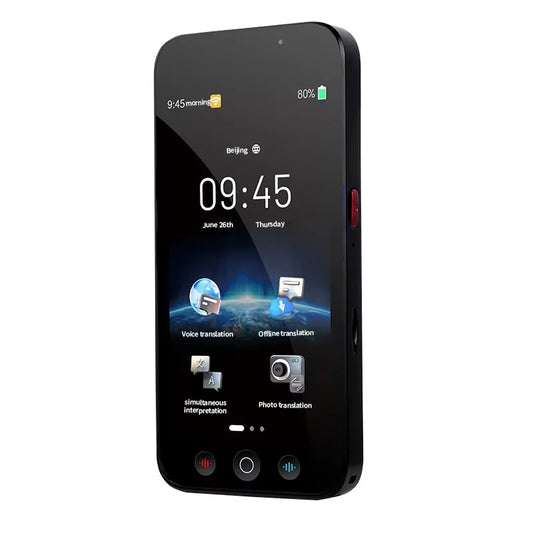 D8 Intelligent WIFI Translator Offline 18 Languages Online 144 Languages Photo Translation AI Voice Translation Device with APP