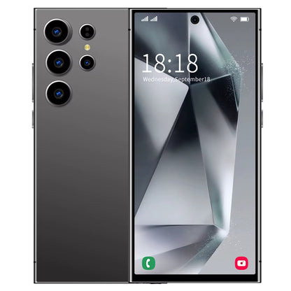 2026 HOT S26 Ultra NEW 7.3HD Global Edition Original Smart Dual Card 7800Mah Battery Facial Recognition Function
