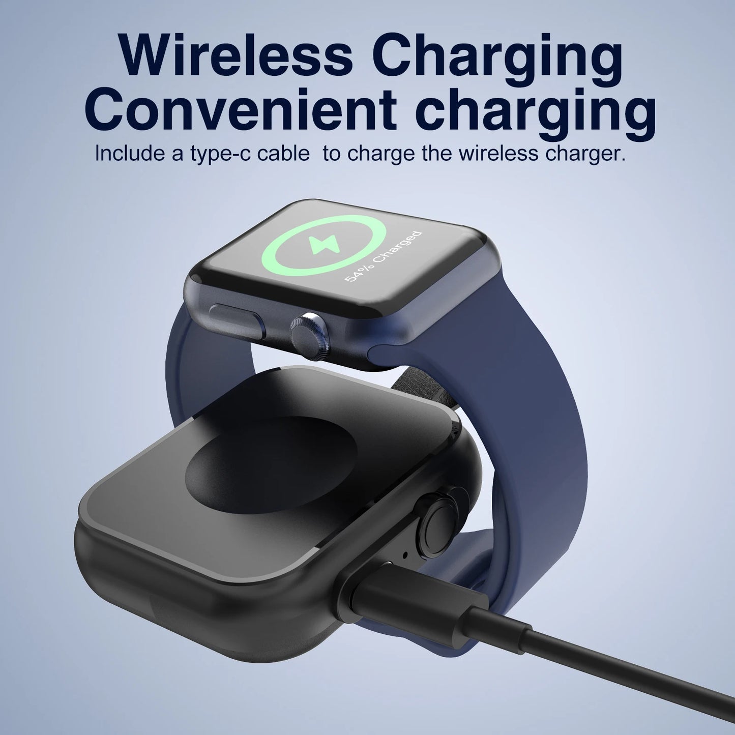 Fast Magnetic Watch Wireless Charger Power Bank for Apple Watch Serise 10 9 8 Dock Adapter Portable Charging for Iwatch Ultra 2