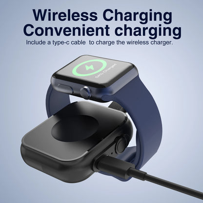 Fast Magnetic Watch Wireless Charger Power Bank for Apple Watch Serise 10 9 8 Dock Adapter Portable Charging for Iwatch Ultra 2