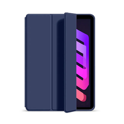 For Ipad Mini 6 / 7 8.3'' 2021 2024 Soft Silicone Case, for Apple Ipad Mini 6Th 7Th Generation Magnetic Flip Smart Cover