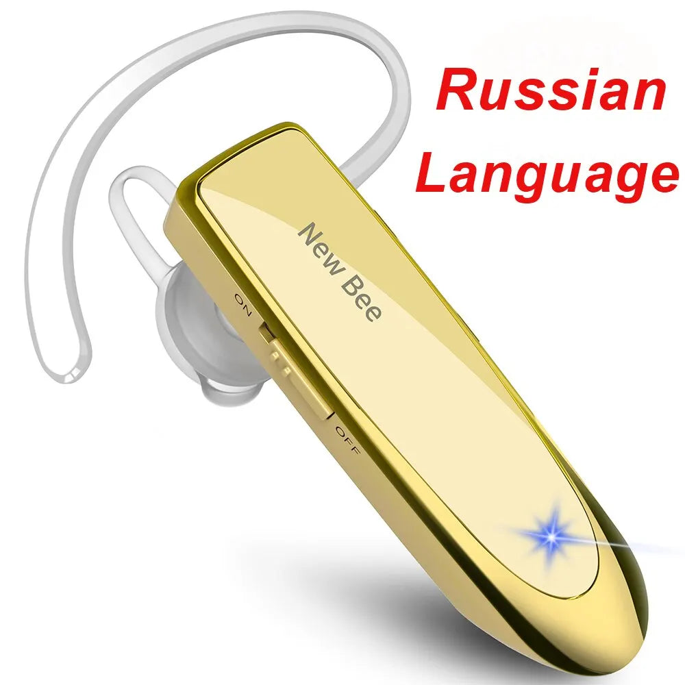 B41 Wireless Bluetooth 5.0 Earphones Hands-Free Mini Headset 22H Music Playing Earpieces with CVC 6.0 Mic for Iphones