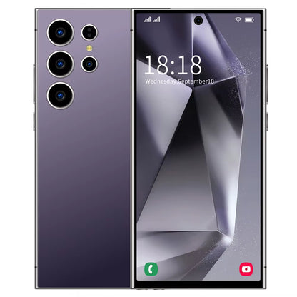 2026 HOT S26 Ultra NEW 7.3HD Global Edition Original Smart Dual Card 7800Mah Battery Facial Recognition Function