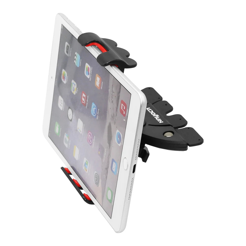 Universal 4 - 11 Inch Tablet Holder Car CD Slot Tablet Bracket Mobile Phone Holder Mount Stand Rotatable for Ipad Samsung Pad