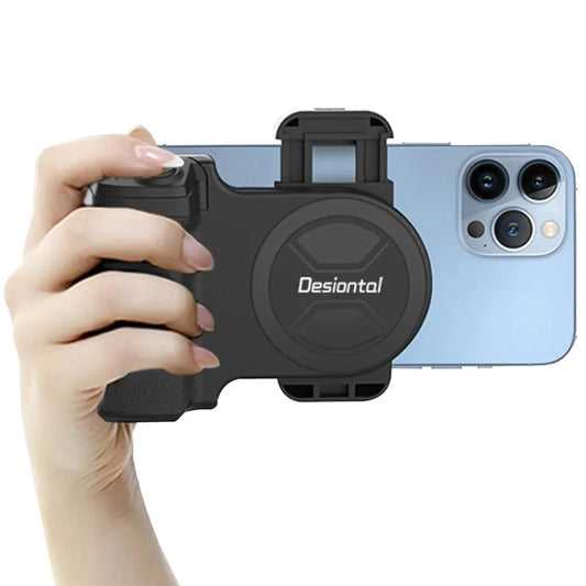 Smartphone Camera Handle Grip Universal Bluetooth Shutter Selfie Stablizer Vertical Horizontal Shooting Photography Accessories