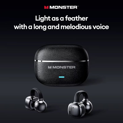 MQT65 OWS Bluetooth 6.0 Earphones Hifi Sound Quality HD Call Wireless Headphones Ear Clip Noise Canceling Sports Earbuds
