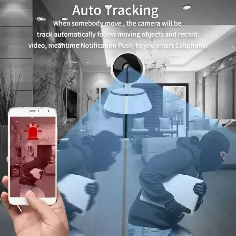 8MP IP Wifi Camera Surveillance Security Baby Monitor AI Human Tracking Cam PTZ Smart Home Night Vision CCTV Indoor Video Camera