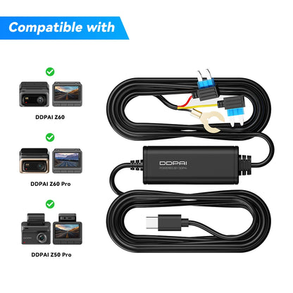 Mini5 Z40 N3 Pro N1 Dual Z60 Z60Pro Z50Pro Car DVR Dash Cam Mirror Camera Charging Cable