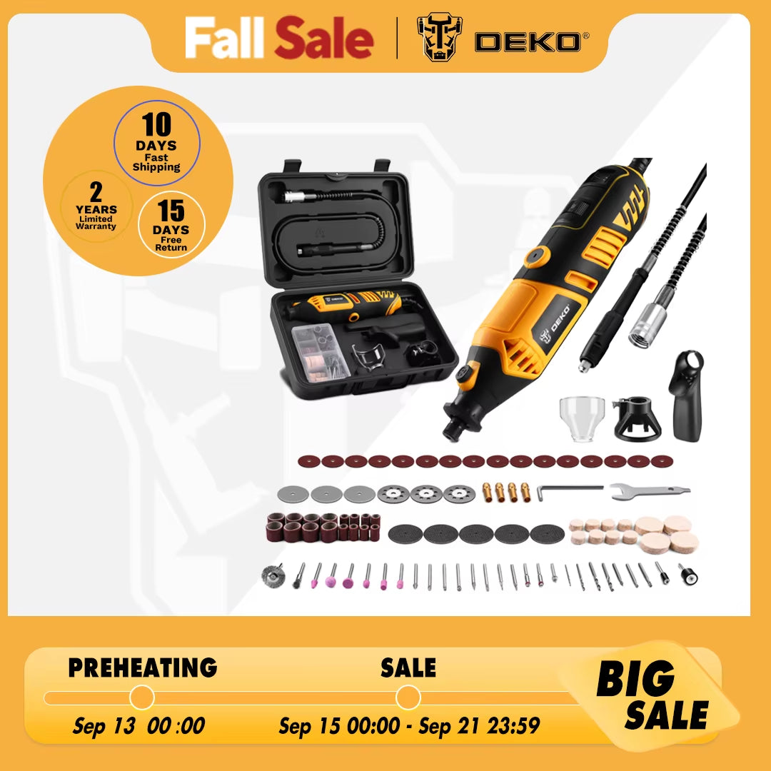 Rotary Tool Kit Power Hand Rotary Tools Mini for Wood/Metal, Electric Grinder Drill Machine