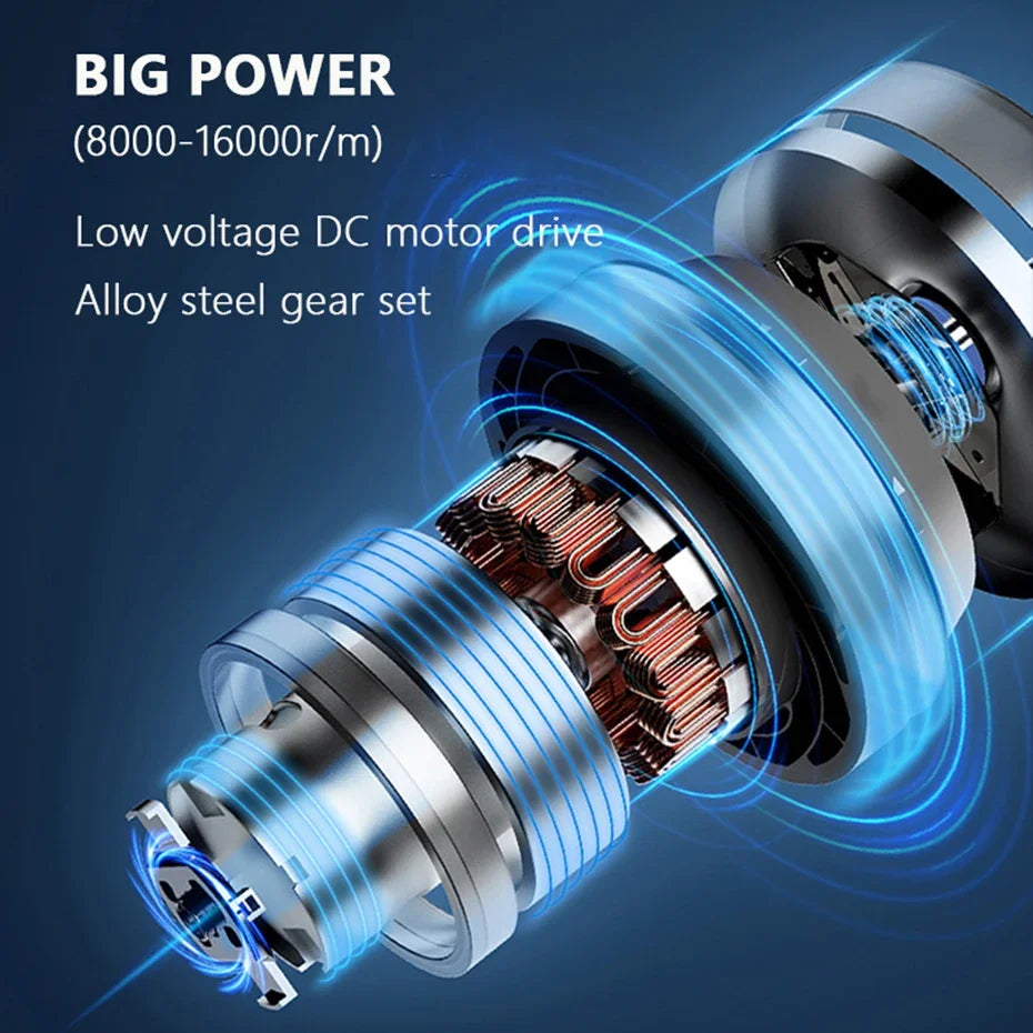 Electric Grinder USB Charging Speed Adjustment Forward and Reverse Carving Grinding Word Polishing Machine Cutting Mini Drill