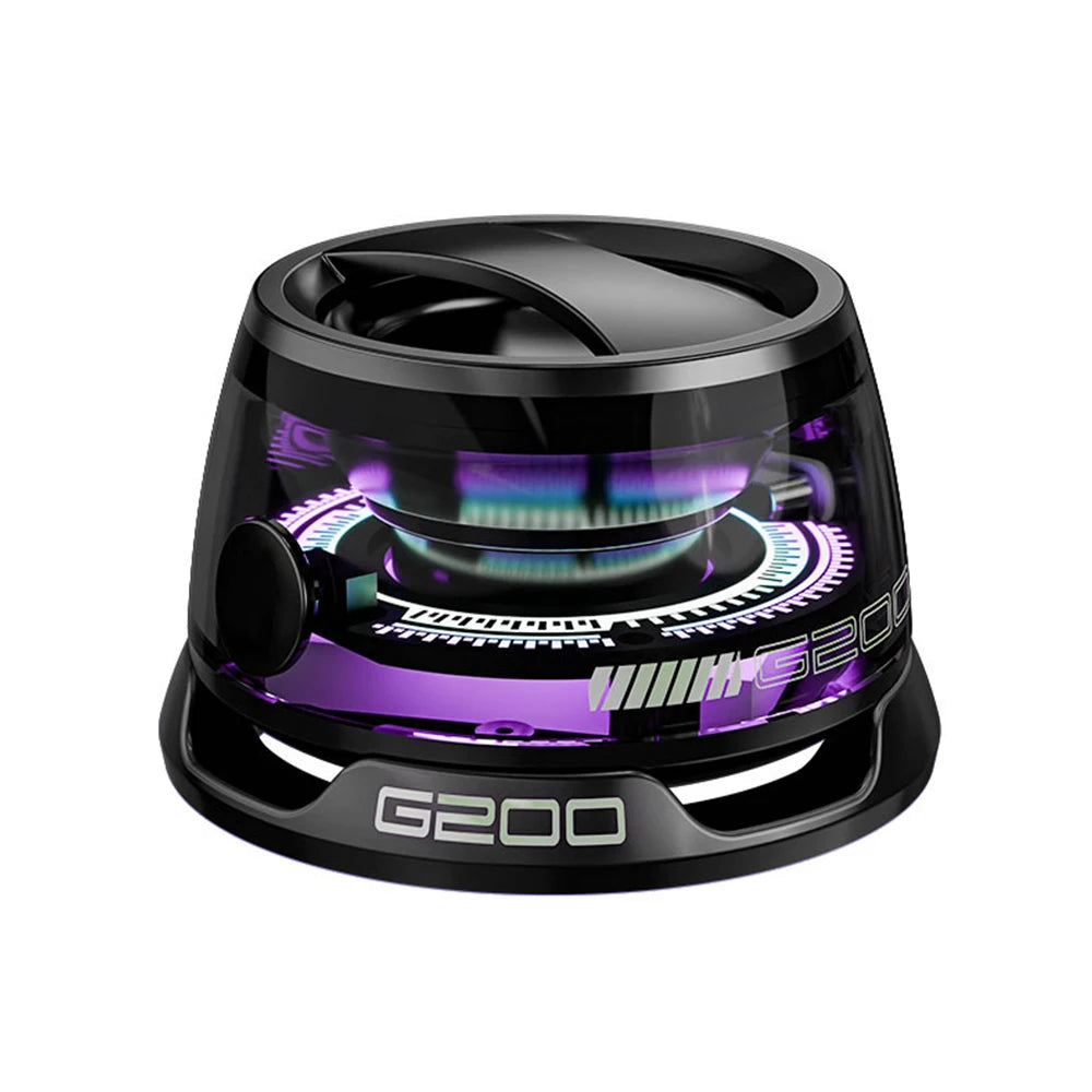 Portable Wireless Bluetooth Speaker Mini Magnetic RGB Stereo Speaker Outdoor and Travel Essentials for PC Macbook/Iphone Etc.