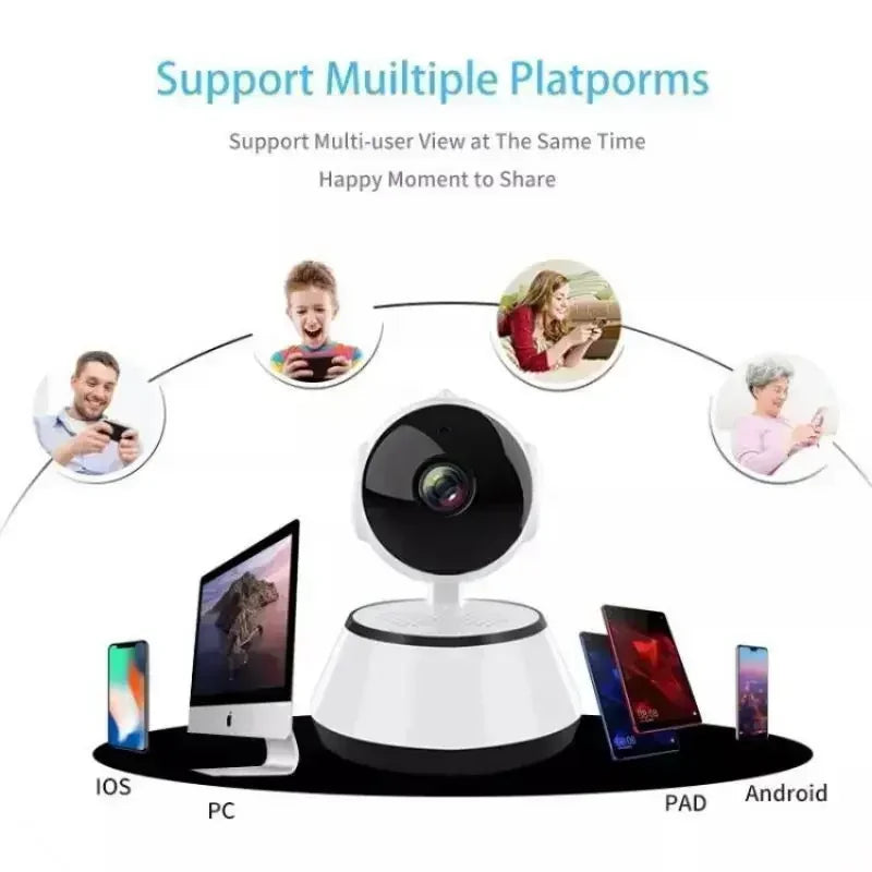 8MP IP Wifi Camera Surveillance Security Baby Monitor AI Human Tracking Cam PTZ Smart Home Night Vision CCTV Indoor Video Camera