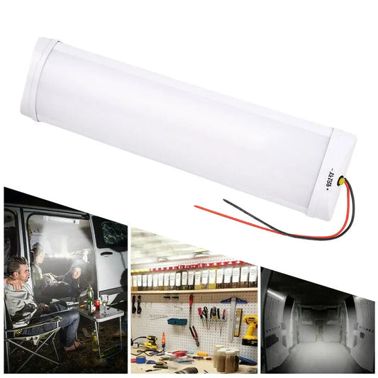 12V 24V Truck Caravan RV Trailer Dome Roof Car LED Interior Light Bright Ceiling Universal Reading Easy Install Boat Motorhome