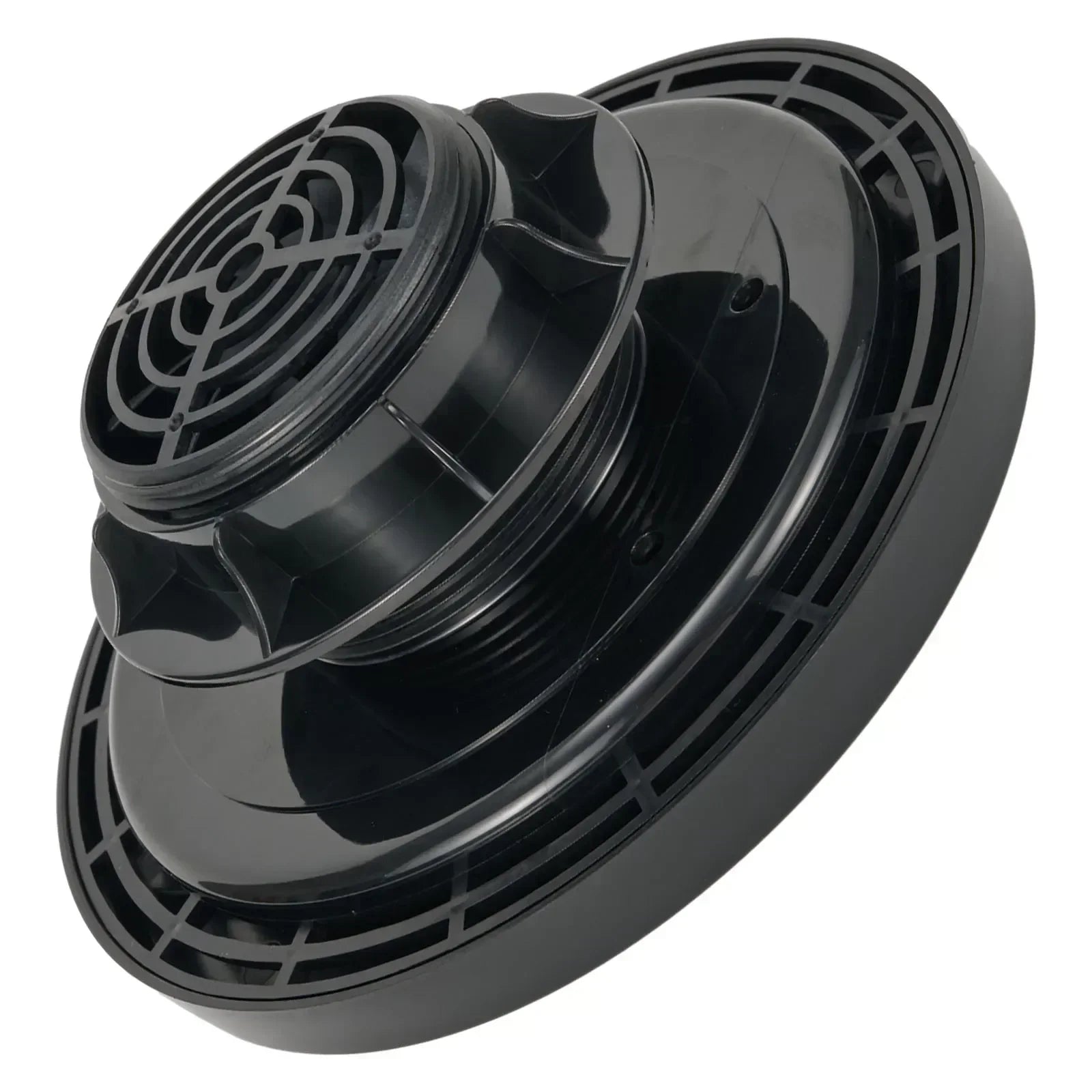 1X RV Solar Powered Ceiling Vent Solar Exhaust Fan RV Roof Fan Ventilator Vent for Marine Camper Shed Trailer Replace Parts