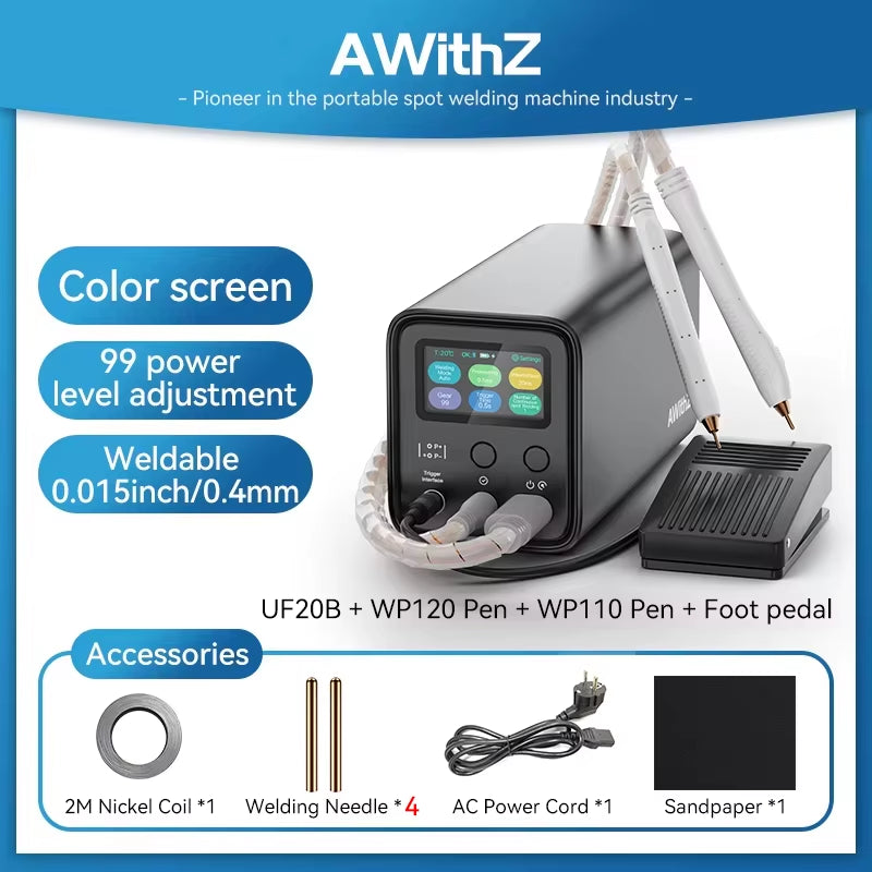 UF20B Spot Welder Super Farad Capacitor Spot Welding Machine 18650 Lithium Battery DIY Nickel Sheet Welding Machine EU