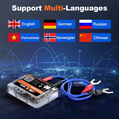 BM200 12V Battery Monitor Wireless Bluetooth Car Battery Health APP Monitoring Battery Tester Tools for Android IOS