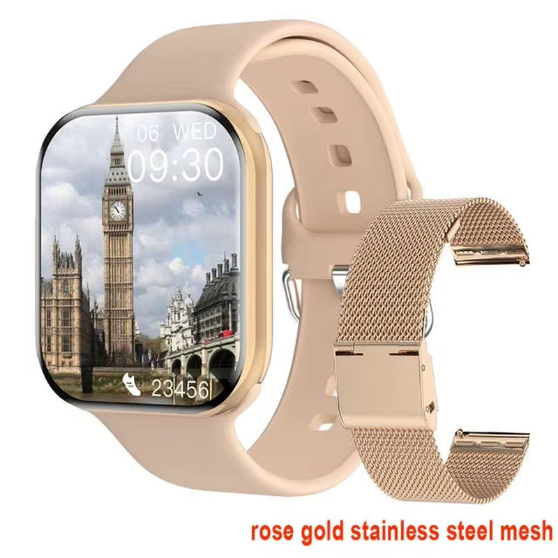2026 New for Apple GPS Watch 10 Smart Watch Men HD AMOLED Memory Music 3D Surround Bluetooth Call Waterproof Smartwatch Woman