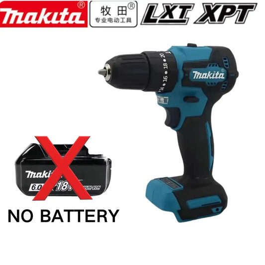 100% DDF487 Ddf487 18V Screwdriver Brushless Electric Drill Impact Drill of Decoration Team Power Tools  18V Battery
