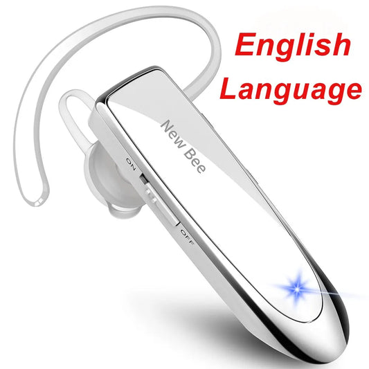 B41 Wireless Bluetooth 5.0 Earphones Hands-Free Mini Headset 22H Music Playing Earpieces with CVC 6.0 Mic for Iphones