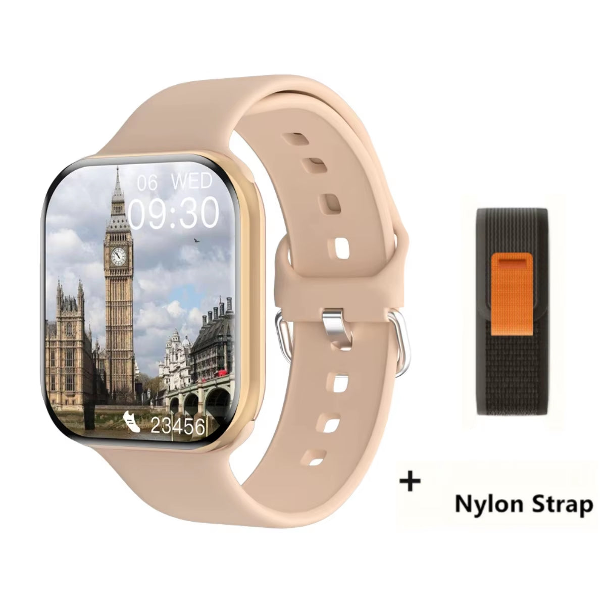2025 Series 10 Watch 10 GPS Smart Watch Memory Music Video Bluetooth Call Heart Rate Waterproof NFC Smartwatch for Android IOS