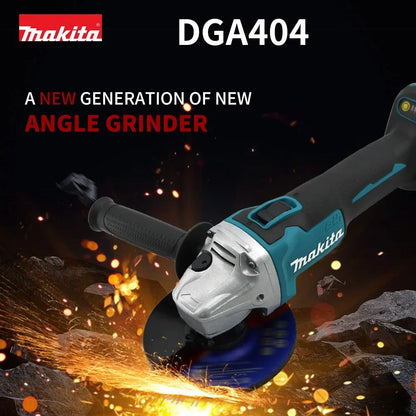 New  DGA404 125Mm Brushless Lithium Electric Angle Grinder 18V Rechargeable Cutting Machine High Power Machine Power Tool