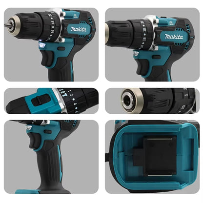 100% DDF487 Ddf487 18V Screwdriver Brushless Electric Drill Impact Drill of Decoration Team Power Tools  18V Battery