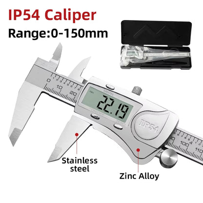 Digital Pachometer Metal Caliper Professional Vernier Caliber Measuring Tools Woodworking Thick Gauge Depth Electronic Ruler
